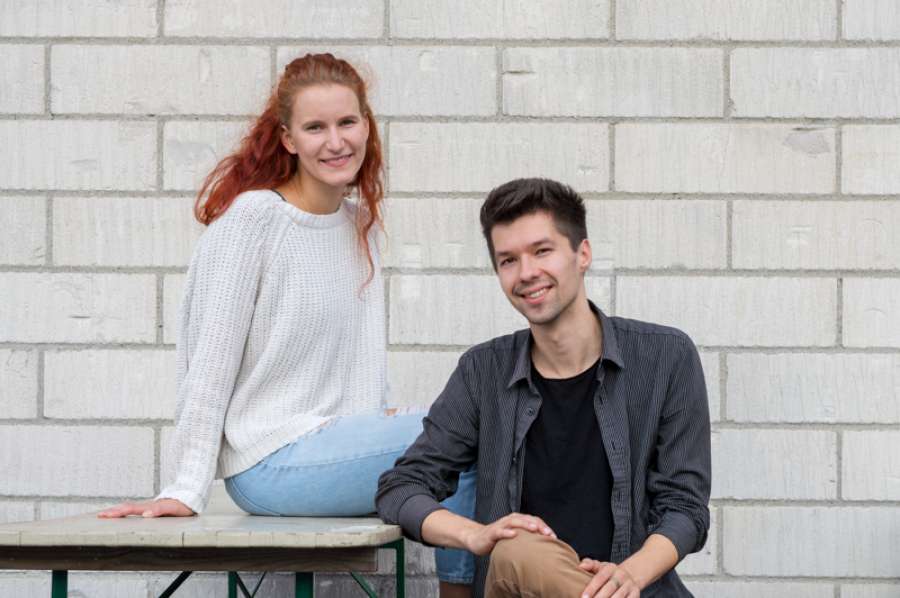 Peter and Kristina: bringing piano music to the streets of Odense